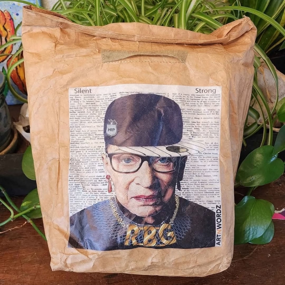SOLD-Ruth Bader Ginsberg Insulated Lunch Bag